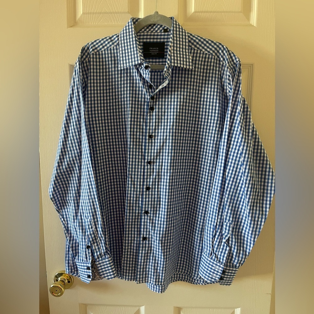 Franco Vanucci button down shirt • Mens XL